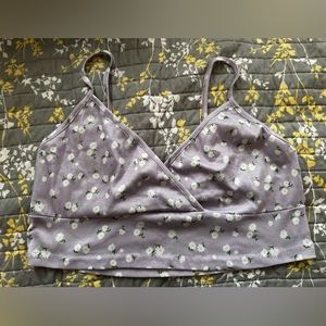 Shein Flower Crop Top